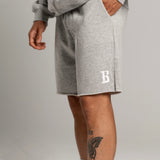 Grey Marl Rest Shorts